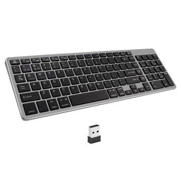 Elementkey V07 Draadloos Toetsenbord met Numeriek, Verzenden, Nieuw