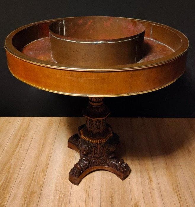Middentafel - Hout, Koper, Antiek en Kunst, Antiek | Overige Antiek