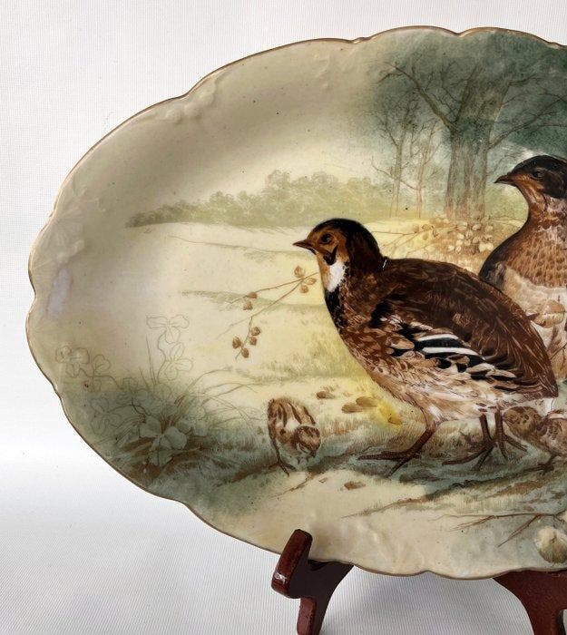 Limoges - R. Laporte - Schaal - Porselein, Antiek en Kunst, Kunst | Designobjecten