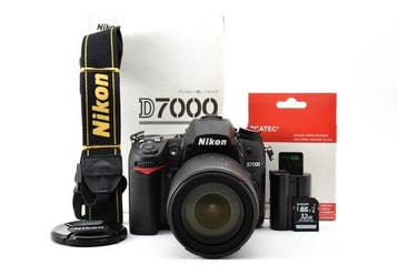 Nikon D7000 + AF-S Nikkor 3.5-5.6/18-105mm G ED VR Appareil, Nieuw