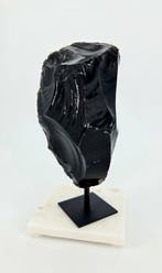 Obsidiaan Ruw op standaard 1,039kg, Ophalen of Verzenden, Nieuw