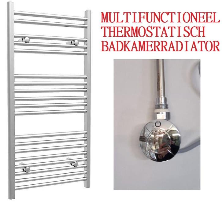 160x60 cm - 1072 Watt - Oppio Handdoekradiator - Chroom, Bricolage & Construction, Chauffage & Radiateurs, Enlèvement ou Envoi