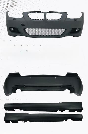 BMW E92/E93 06-09 M-Tech bodykit – bumper set + sideskirts