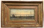 Piet van Boxel (1912-2001) - Avondschemer in Den Haag, Antiek en Kunst