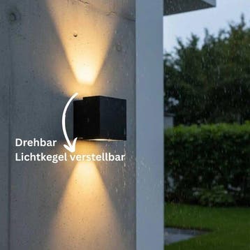 Akzent outdoor wall light - Wandlamp (2) - accent - Metaal -