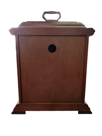 Pendule de cheminée - Seiko - Bois - 1980-1990, Antiquités & Art