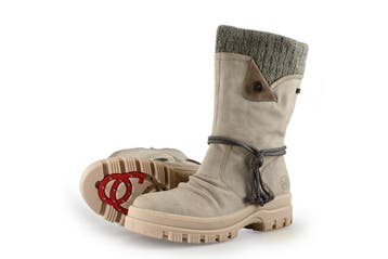 Rieker Boots in maat 38 Beige, Kleding | Dames, Schoenen, Verzenden, Beige, Overige typen, Zo goed als nieuw