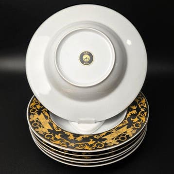 Rosenthal - Versace - Bord (6) - Barocco - Porselein, Antiek en Kunst
