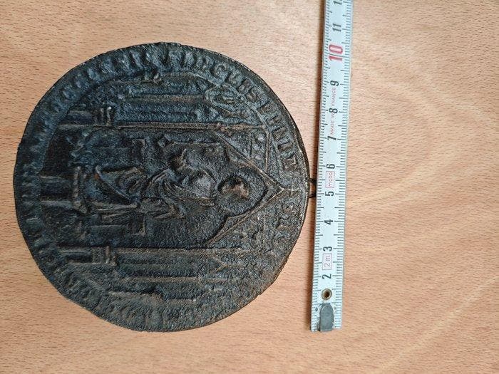 Médiéval Réplique du sceau de la ville de Cologne datant de, Verzamelen, Mineralen en Fossielen