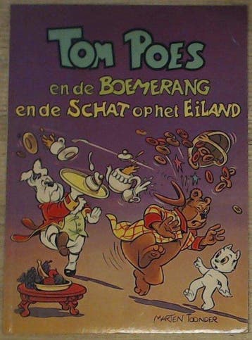 Tom Poes en de boemerang en de schat op het eiland, Verzenden, Gelezen, Marten Toonder