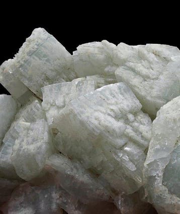 ESTETICA BARITE BIANCA-AZZURRA, Spanje Kristallen op matrix