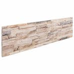 vidaXL Wandpanelen 10 pcs Wit en Rood 100 x 25 cm EPS-schuim, Verzenden