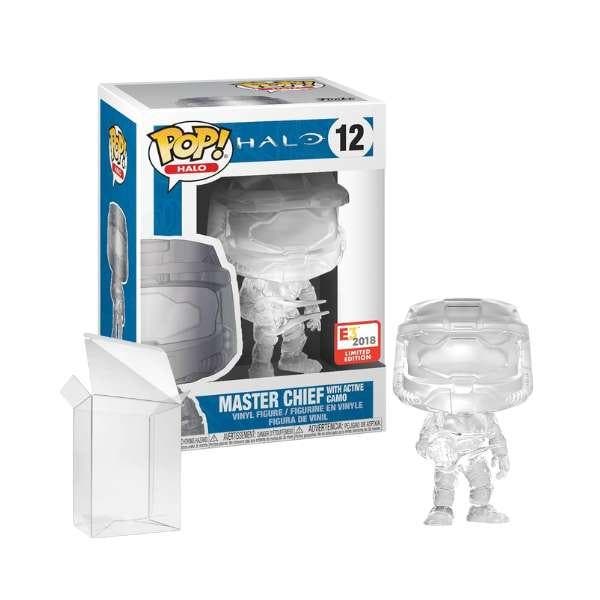 Funko Pop!  Halo - Master Chief With Active Camo #12 E3, Collections, Jouets miniatures, Envoi