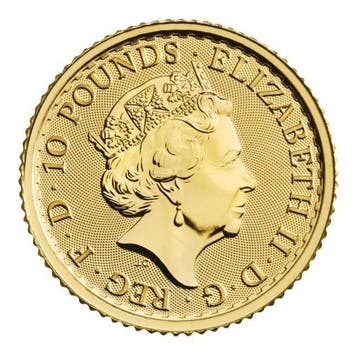Verenigd Koninkrijk. 10 Pounds 2023 1/10 oz £10 GBP UK Gold