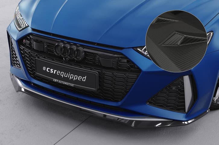 Cup spoilerlip met ABE voor Audi RS6 C8 / RS7 C8 (4K) CSL566, Auto-onderdelen, Carrosserie, Nieuw, Verzenden