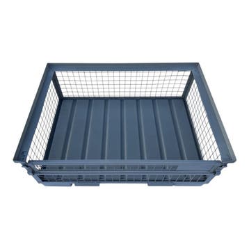 Gitterbox GB017A XL - halfhoog, stalen bodem