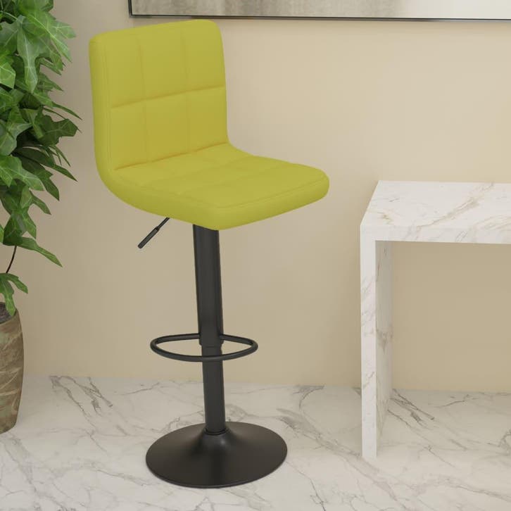 vidaXL Barkruk stof groen, Maison & Meubles, Tabourets de bar, Envoi