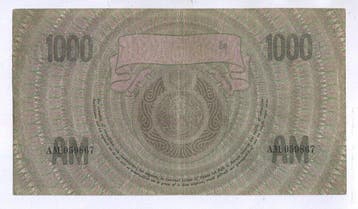 Nederland. - 1000 Gulden - 1926 - Pick 48 (Zonder