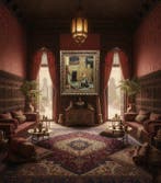 École Orientaliste (XX) - Le Marchand à Tapis