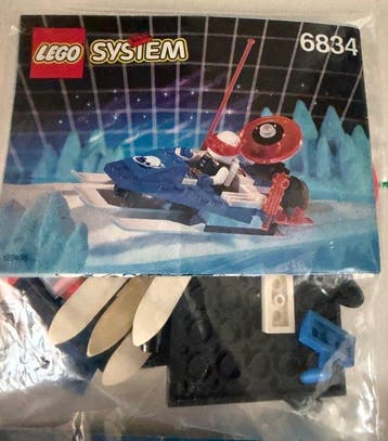 Lego Set - Space, Legoland - Lego 6834, 6516, 6818, 6814,, Nieuw