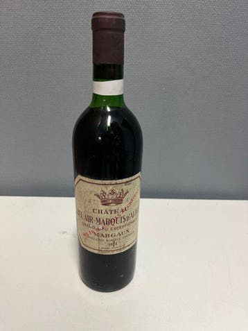 1974 Château Belair Marquis dAligre - Margaux - 1 Bouteille, Verzamelen, Nieuw