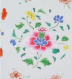Assiette Compagnie des Indes XVIIIe Qianlong 23 cm -, Antiquités & Art