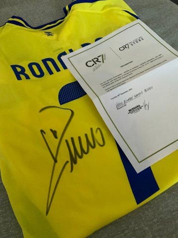 CR7 Cristiano Ronaldo signed jersey with coa, Nieuw