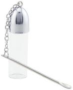 Spoon on Vial White Glass     Large, Verzamelen, Verzenden, Nieuw