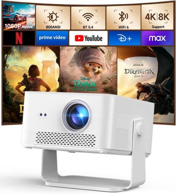 Smart Beamer 800 ANSI | Tweede kansje | OP = OP, Verzenden, Nieuw, Full HD (1080), Viking Choice