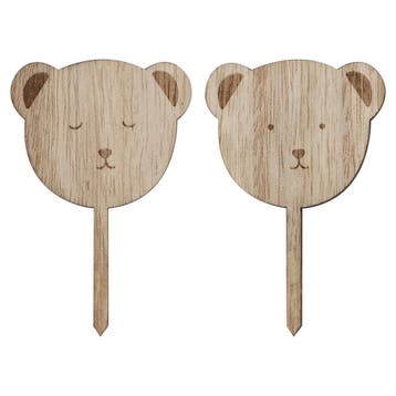 Babyshower Cupcake Toppers 6st, Verzenden