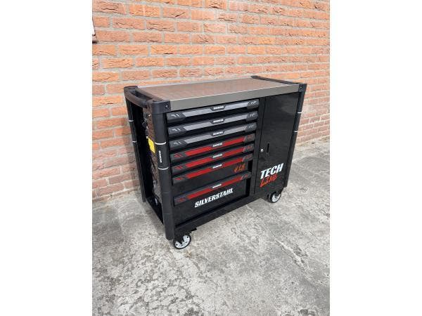Veiling - Gereedschapswagen SILVERSTAHL TECH LINE, Doe-het-zelf en Bouw, Gereedschap | Handgereedschap