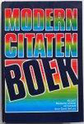 Modern citatenboek - de, Boeken, Verzenden, Nieuw