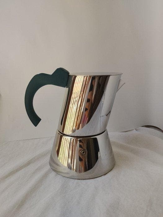 Iconica Caffettiera Mepra in Acciaio Inox 18/10 - Design, Antiek en Kunst, Antiek | Keukengerei