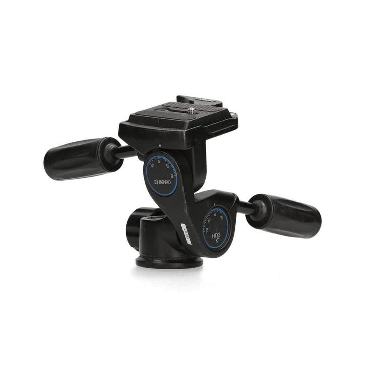 Benro HD2 3-Way Head, Audio, Tv en Foto, Fotografie | Statieven en Balhoofden, Zo goed als nieuw, Ophalen of Verzenden
