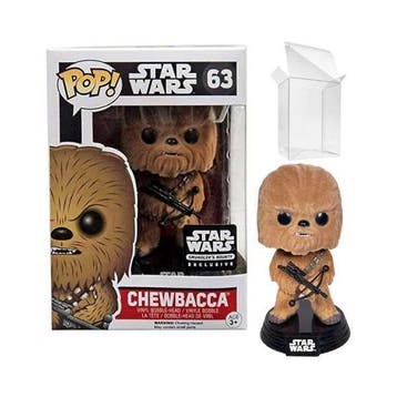 Funko Pop Star Wars  Chewbacca Flocked 63 Smugglers Bounty, Verzenden, Nieuw
