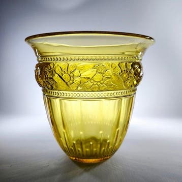 Val Saint Lambert - Charles Graffart & René Delvenne - Vase, Antiek en Kunst