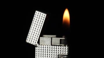 Dunill - Hobnail Pattern Rollagas Lighter - Zonder