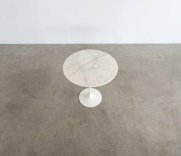 Knoll - Eero Saarinen - Bijzettafel - tulp - Calacatta