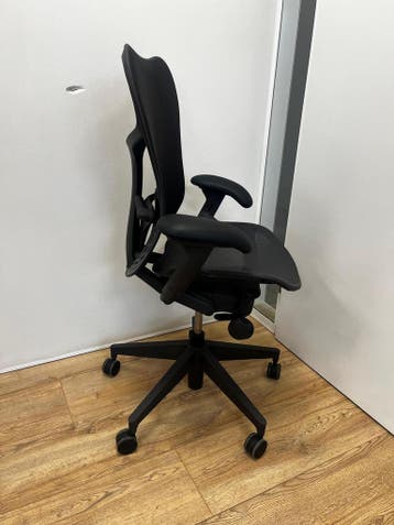 Refurbished Herman Miller Mirra 2 Volledig Graphite, Verzenden, Bureaustoel