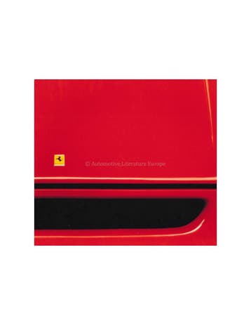 1989 FERRARI F40 BROCHURE ITALIAANS 561/89, Ophalen of Verzenden