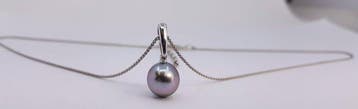 Zonder minimumprijs - Ketting met hanger - 14 karaat