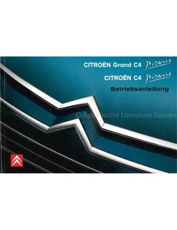 2009 CITROEN C4 PICASSO INSTRUCTIEBOEKJE DUITS, Ophalen of Verzenden