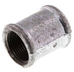 Rp 3/4 en fonte zinguée à douille ronde 25 Bar [5 pièces]., Verzenden