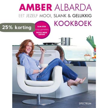 Eet jezelf mooi, slank & gelukkig 9789049107543, Boeken, Verzenden, Gelezen, Amber Albarda