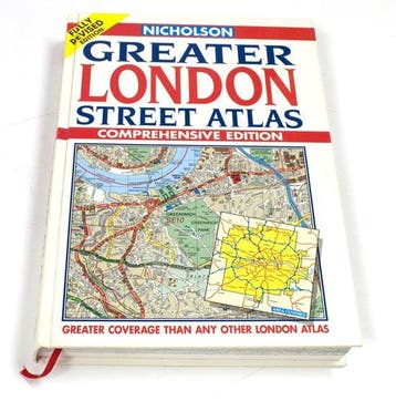 Nicholson Greater London Street Atlas Comprehensive Edition, Verzenden, Nieuw