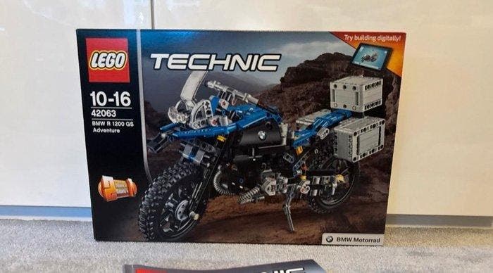 Lego Set - 42063 - Technic - BMW R 1200 GS Adventure, Kinderen en Baby's, Speelgoed | Duplo en Lego