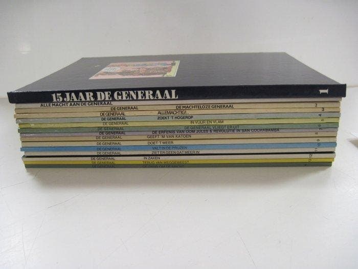 De Generaal 1 t/m 14 - Complete reeks SC + 15 jaar De, Livres, BD