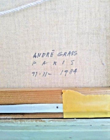 André Grass (XX) - Rua em Montmartre