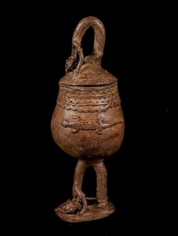 Bronzen vat - Dogon - Mali