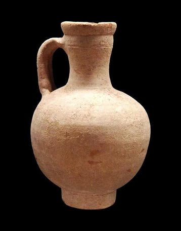 Oud-Romeins Terracotta - Grote kruik - 1e / 3e eeuw